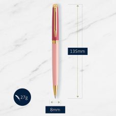 Ручка шариковая Waterman Hemisphere Colour Blocking Pink GT BP в подар.футляре