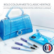 Ручка кулькова Waterman Hemisphere Colour Blocking Blue CT BP у подар.футлярі