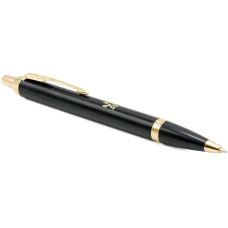 Ручка шариковая Parker IM Black GT BP Трезубец ЗСУ в подар.коробке