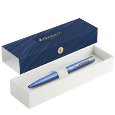Ручка шариковая Waterman Allure Blue CT BP в подар.коробке