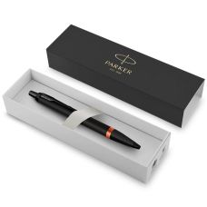 Ручка шариковая Parker IM Professionals Vibrant Rings Flame Orange BT BP в подар.коробке