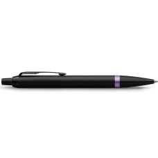 Ручка шариковая Parker IM Professionals Vibrant Rings Amethyst Purple BT BP в подар.коробке