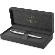 Ручка кулькова Parker Sonnet Essentials Stainless Steel CT BP в подар.футлярі
