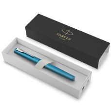 Ручка перьевая Parker Vector XL Metallic Teal CT FP F в подар.коробке
