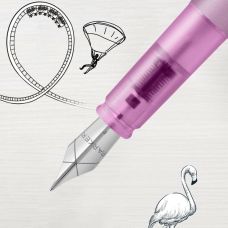 Ручка перьевая Parker Vector XL Metallic Lilac CT FP F в подар.коробке