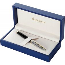 Ручка перова Waterman Carene Deluxe Black/silver FP F