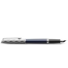Ручка перова Waterman Hemisphere L’Essence du Bleu PT FP F у подар.футлярі