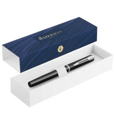 Ручка перьевая Waterman Allure Black CT FP F в подар.коробке