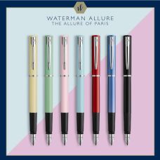 Ручка перьевая Waterman Allure Black CT FP F в подар.коробке