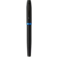 Ручка перьевая Parker IM Professionals Vibrant Rings Marine Blue BT FP F в подар.коробке