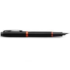 Ручка перова Parker IM Professional Vibrant Rings Flame Orange BT FP F в подар.коробці