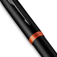 Ручка перова Parker IM Professional Vibrant Rings Flame Orange BT FP F в подар.коробці