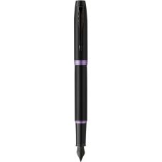 Ручка перьевая Parker IM Professionals Vibrant Rings Amethyst Purple BT FP F в подар.коробке