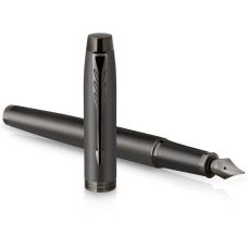 Ручка перова Parker IM Professionals Monochrome Titanium FP F в подар.футлярі