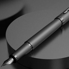 Ручка перова Parker IM Professionals Monochrome Titanium FP F в подар.футлярі