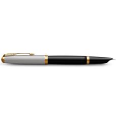Ручка перьевая Parker Parker 51 Premium Black GT FP F в подар.футляре