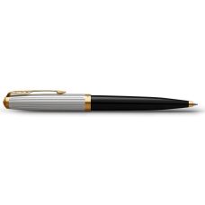 Ручка шариковая Parker Parker 51 Premium Black GT BP в подар.футляре