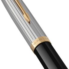 Ручка шариковая Parker Parker 51 Premium Black GT BP в подар.футляре