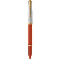 Ручка перова Parker Parker 51 Premium Rage Red GT FP F в подар.футлярі