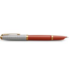 Ручка перьевая Parker Parker 51 Premium Rage Red GT FP F в подар.футляре