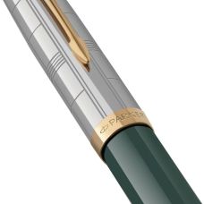 Ручка перова Parker Parker 51 Premium Forest Green GT FP F в подар.футлярі