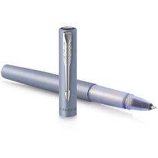 Ручка-роллер Parker Vector XL Metallic Silver Blue CT RB в подар.коробке
