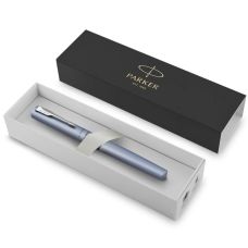 Ручка-роллер Parker Vector XL Metallic Silver Blue CT RB в подар.коробке