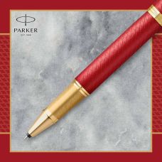 Ручка-ролер Parker IM Premium Red GT RB в подар.коробці