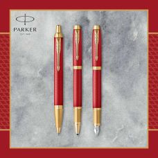 Ручка-ролер Parker IM Premium Red GT RB в подар.коробці