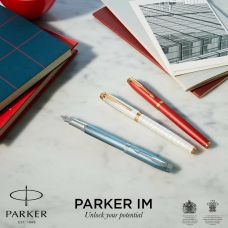 Ручка-ролер Parker IM Premium Red GT RB в подар.коробці