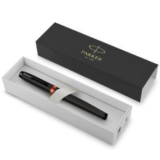 Ручка-роллер Parker IM Professionals Vibrant Rings Flame Orange BT RB в подар.коробке
