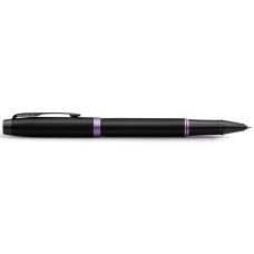 Ручка-роллер Parker IM Professionals Vibrant Rings Amethyst Purple BT RB в подар.коробке