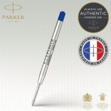 Стержни шариковые Parker, размер M, 10 шт, синие, блистер