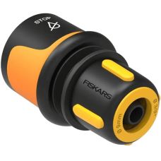  Коннектор для шланга Fiskars 9 мм, 68 мм, аквастоп (1027078)