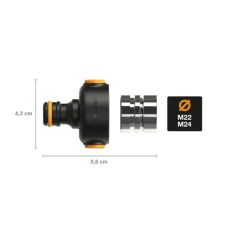Конектор внутрішній Fiskars M22x1 M24x1 (1027062)
