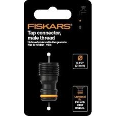 Коннектор с внешней резьбой Fiskars G1/2" (13мм) (1027060)