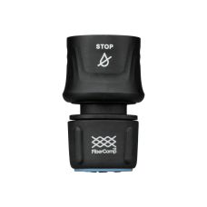 Коннектор для шланга Fiskars FiberComp Stop 1/2”-5/8” (13-15 мм) c автостопом (1054789)