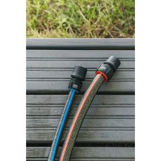 Коннектор для шланга Fiskars FiberComp Stop 1/2”-5/8” (13-15 мм) c автостопом (1054789)