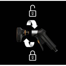 Пистолет-распылитель Fiskars FiberComp Multi, переднее управление (1067195)