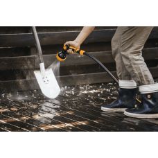 Пістолет-розпилювач Fiskars для поливу, регульований, з 4 функціями (1020446)