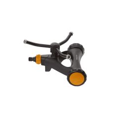 Дождеватель Fiskars вихревой, металлический, с колесами (1023657)