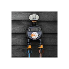 Таймер подачи воды Fiskars для полива на две зоны (1054792)