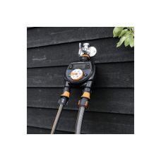 Таймер подачи воды Fiskars для полива на две зоны (1054792)
