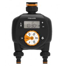 Таймер подачи воды Fiskars для полива на две зоны (1054792)
