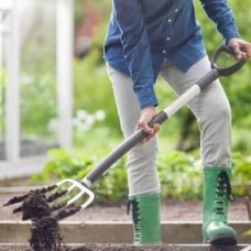 Вилы облегченные Fiskars White (1019603)
