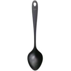Ложка кухонна Fiskars Essential, 29.5 см, чорна (1065592)