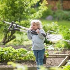 Універсальні граблі полегшені Fiskars White (1019608)