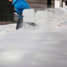 Лопата для прибирання снігу Fiskars White Snow (1052521)