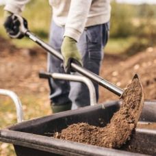 Лопата совковая Fiskars Ergonomic Pro (1066711)