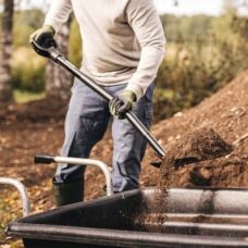 Лопата совковая Fiskars Ergonomic Pro (1066711)